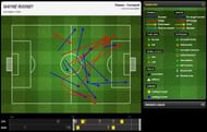 Wayne Rooney - forward passes - 2nd half. Stoke City vs. Manchester United, Britannia Stadium, Stoke, February 01, 2014. (Courtesy: FourFourTwo Stats Zone)